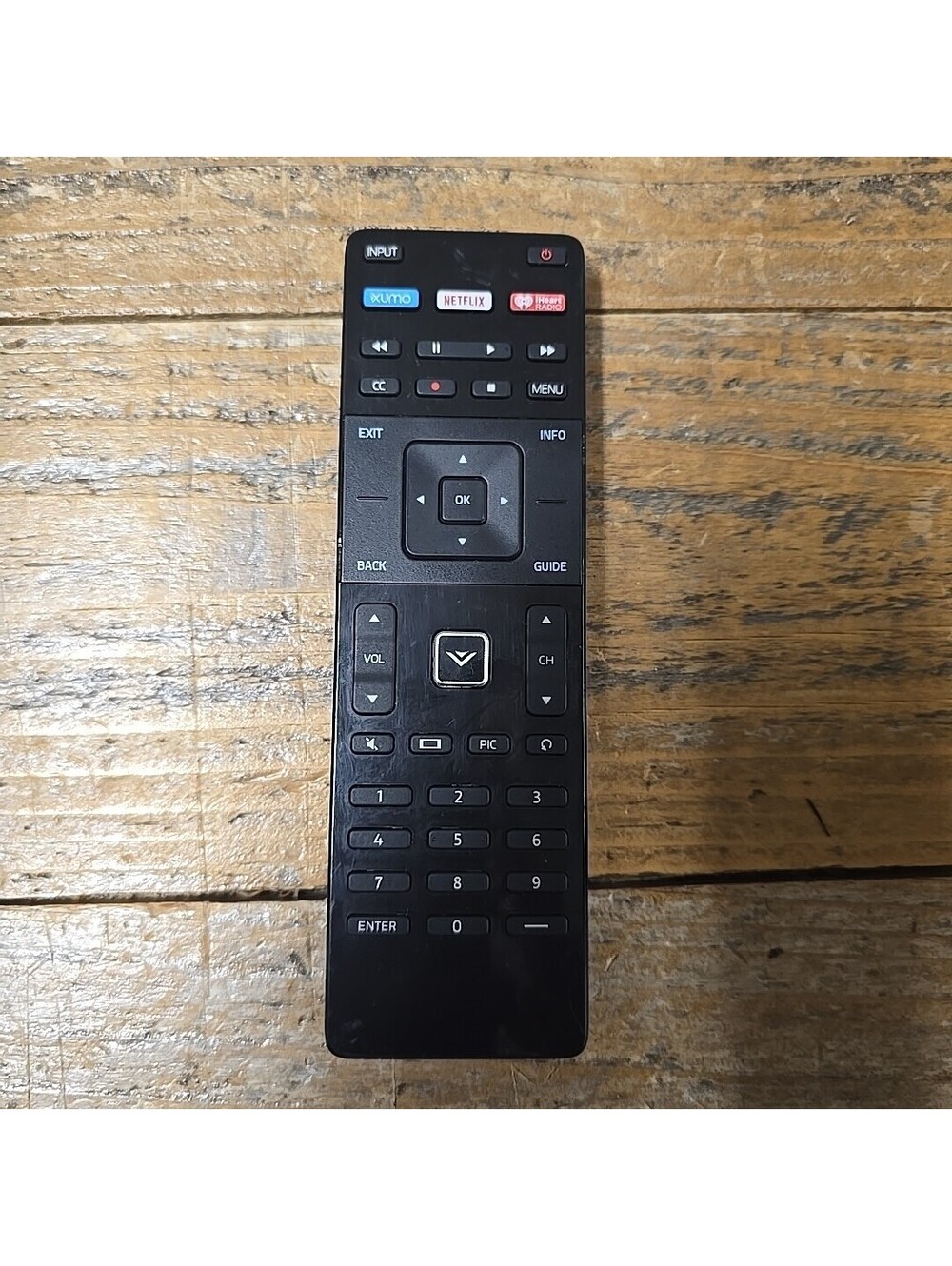 Vizio XRT122 Smart TV Remote Control Netflix Amazon iHeart OEM Tested